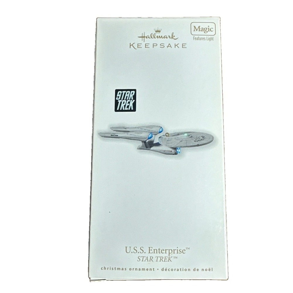 Hallmark Keepsake Ornament STAR TREK 2010 U.S.S. ENTERPRISE - Magic